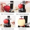 Electric Potato Peeler with  Stainless Steel Automatic Rotating Fruits  Potato Peeler Cutter Machine Kitchen Peeling Tool 4