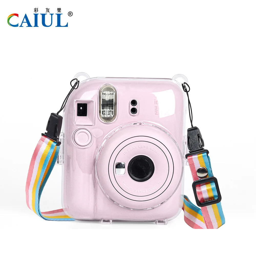 2023 Nuovo Caiyoule Instax Mini12 Custodia Trasparente Custodia Protettiva In Cristallo Per Pc Custodia Protettiva Resistente Ai Graffi Resistente Ai 