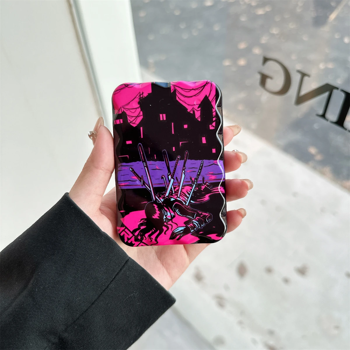 Shadow Appearance Case for iPhone External Battery
