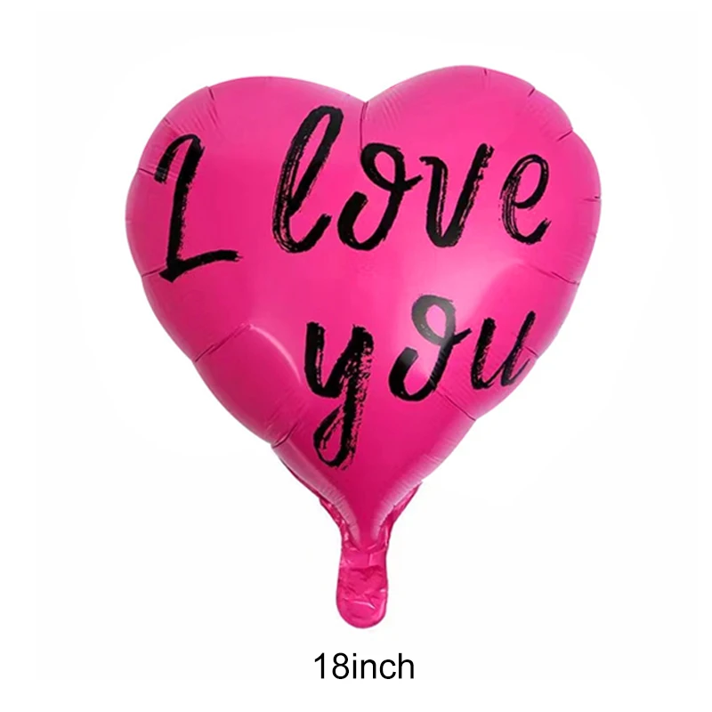 Love Balloon Personalized Cute Heart I Love You Valentines Balloon ...