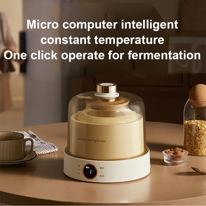 Automatic Multifunctional Yogurt Maker 1L Glass Container With Timer