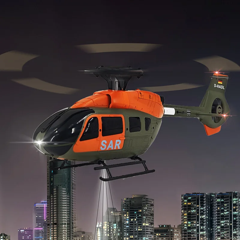RC ERA C190 Hélicoptère RC 2.4GHz 320mm Orange/Noir/Rouge