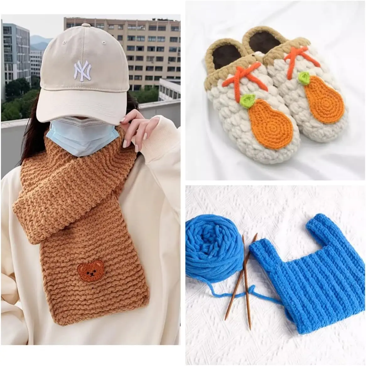 Knitting Yarn Soft Chenille 10pcs/Lot