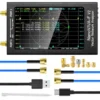 NanoVNA-F V2 Vector Network Analyzer 50KHz-3GHz Antenna Analyzer Ham Radio HF VHF UHF 4.3inch screen 5000mAh Battery Measuring 1
