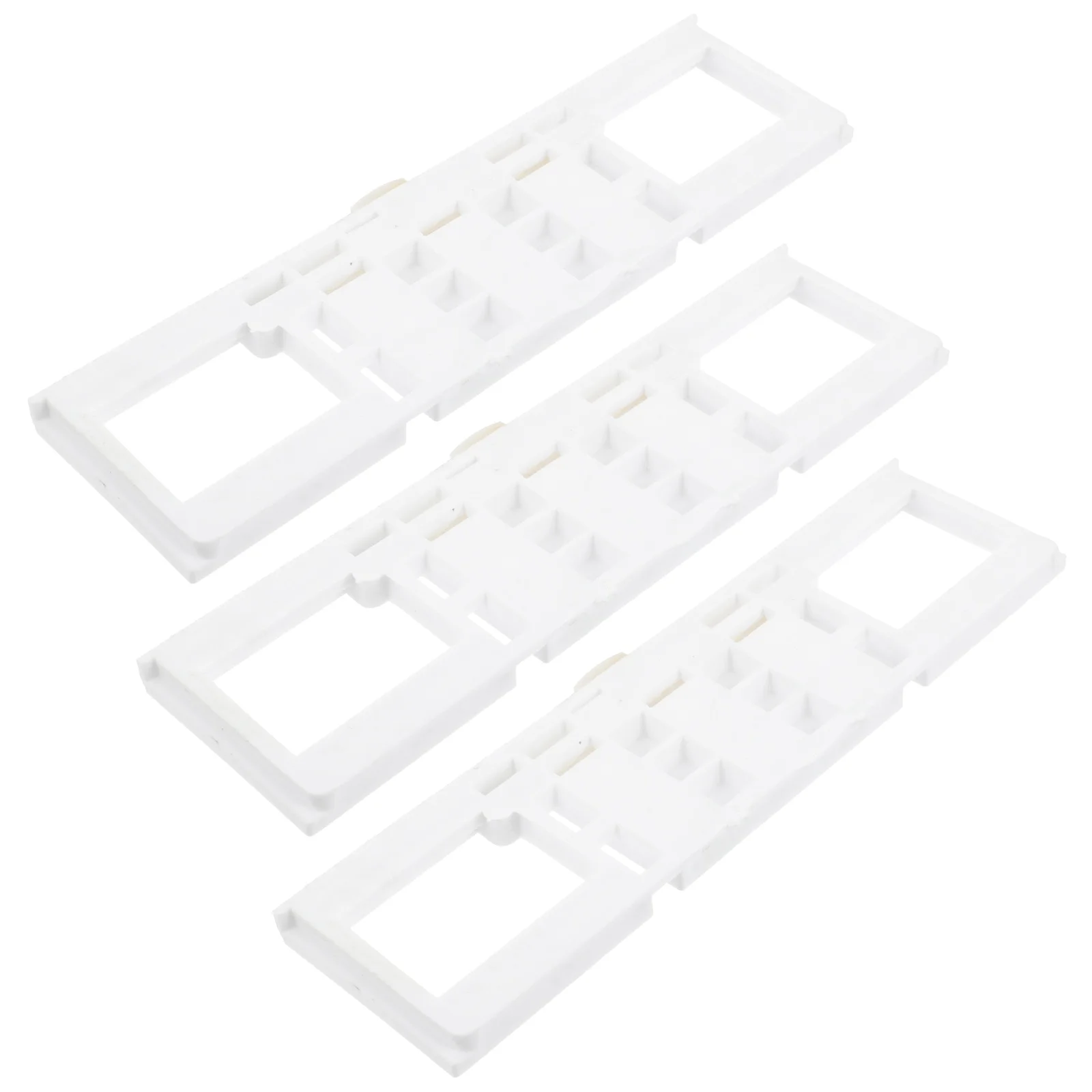 

3 Pcs Toilet Drawer Seat Accessories Replacement Fixings Parts Plug-in Board Plastic Screws Boards Supplies