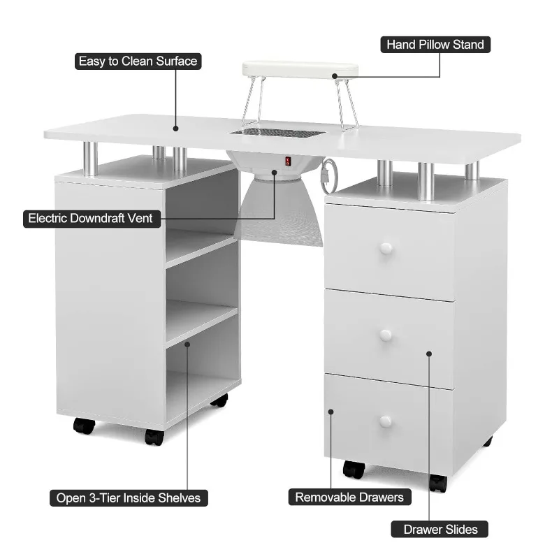 

panel furniture exports cross-border new products from Europe and America, beauty and nail table factories