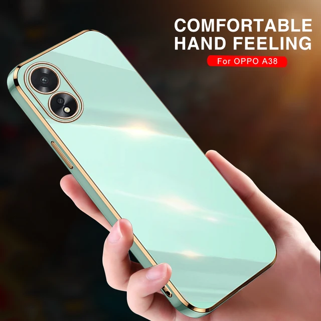 For Oppo A38 Case Silicone Card Slot Holder Back Coque On Appo Orro A 38  38A OppoA38 4G CPH2579 2023 Cover Lens Protection Funda - AliExpress