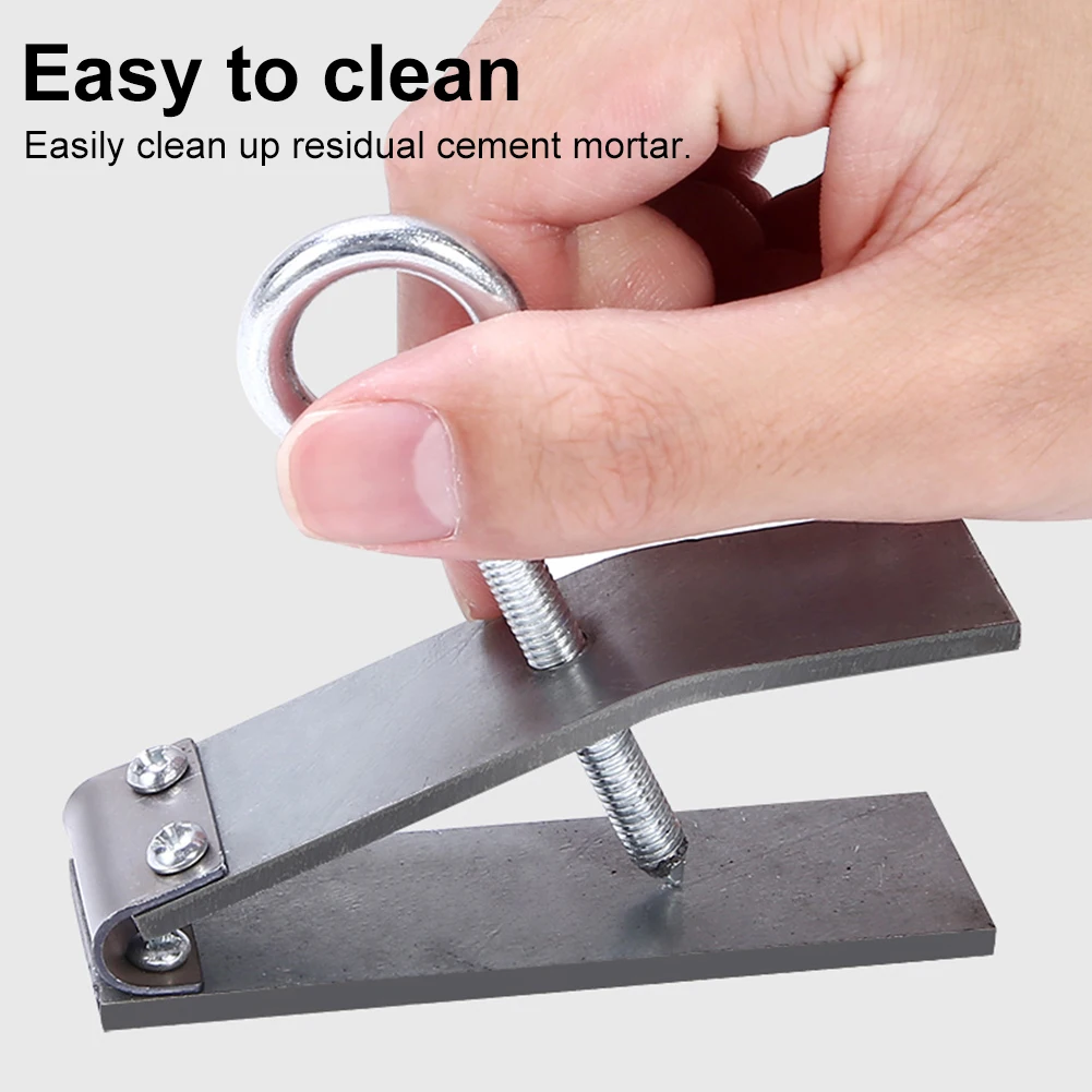 Tile Height Regulator Adjustable 1-5.5cm Wall Ceramic Tile Locator 250KG Support Galvanized Steel Lifter Leveling Device