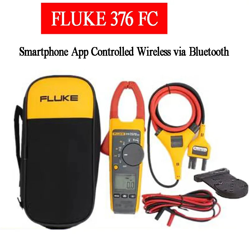 Fluke376FC1000AACDCTrueRMSClampMeterWithInsulatedHandTool