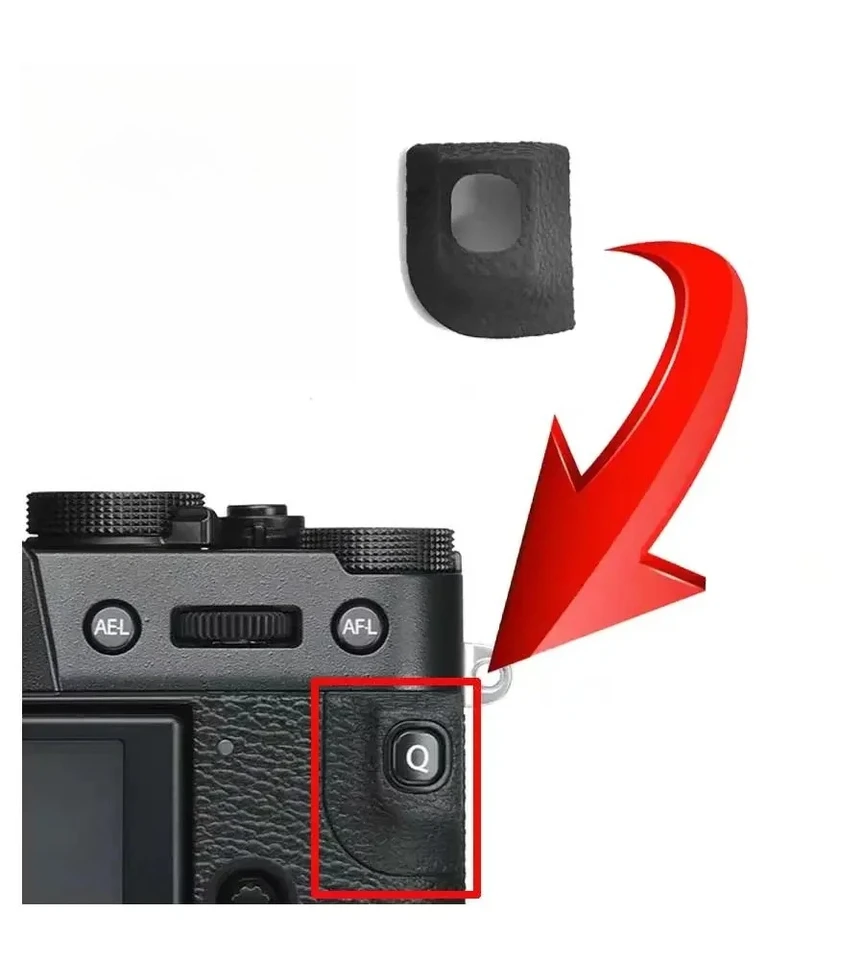 Fujifilm – Couvercle Arrière En Caoutchouc Pour Caméra DSLR XT10 XT20, Pièce De Rechange Pour Appareil Photo