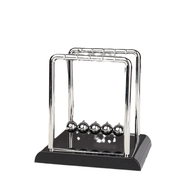 Christmas plastic Newton's bump balls stress-relief pendulum floats toys office decor creative gifts