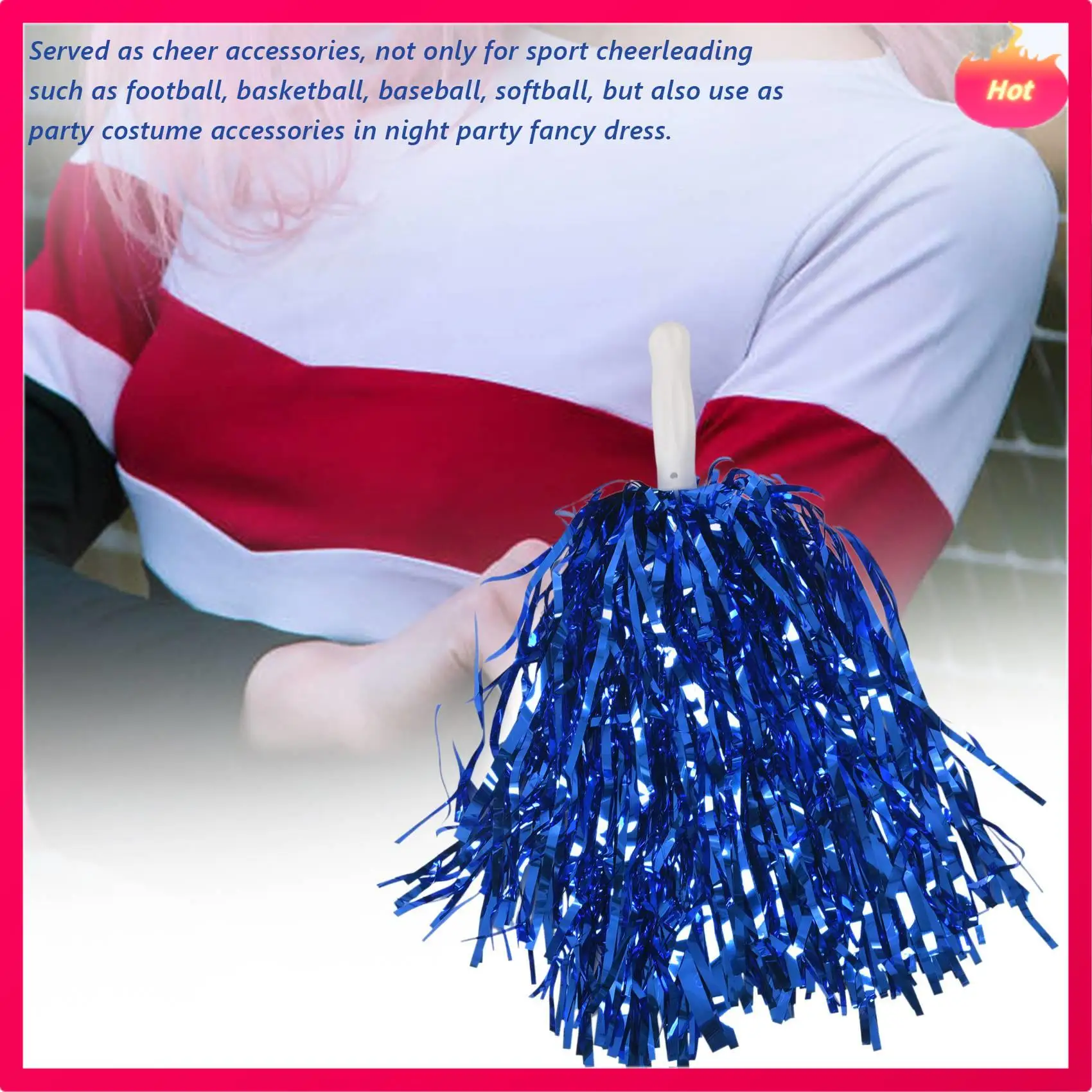 ��Ƽ 24Pcs ġ�� ���� Pom Poms �ݼ� ȣ�� ġ��� Pom Poms ���������� �ö�ƽ ������ ���� ��� ġ�� ���� ��Ƽ