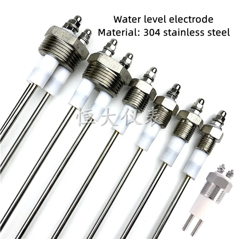10 pcs boiler water level electrode, 304 stainless steel water level electrode, G1 threaded 3