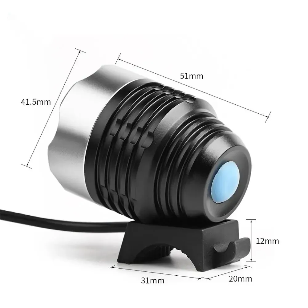 Dimmable USB rechargeable dual LED UV light 10s curing green solder mask oil flashlight repair tool spare parts