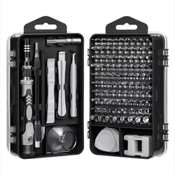 Precision Screwdriver Kit with Magnetic Tips for Electronics and Laptop Repairs, 115 - Piece Set (115 in 1)
