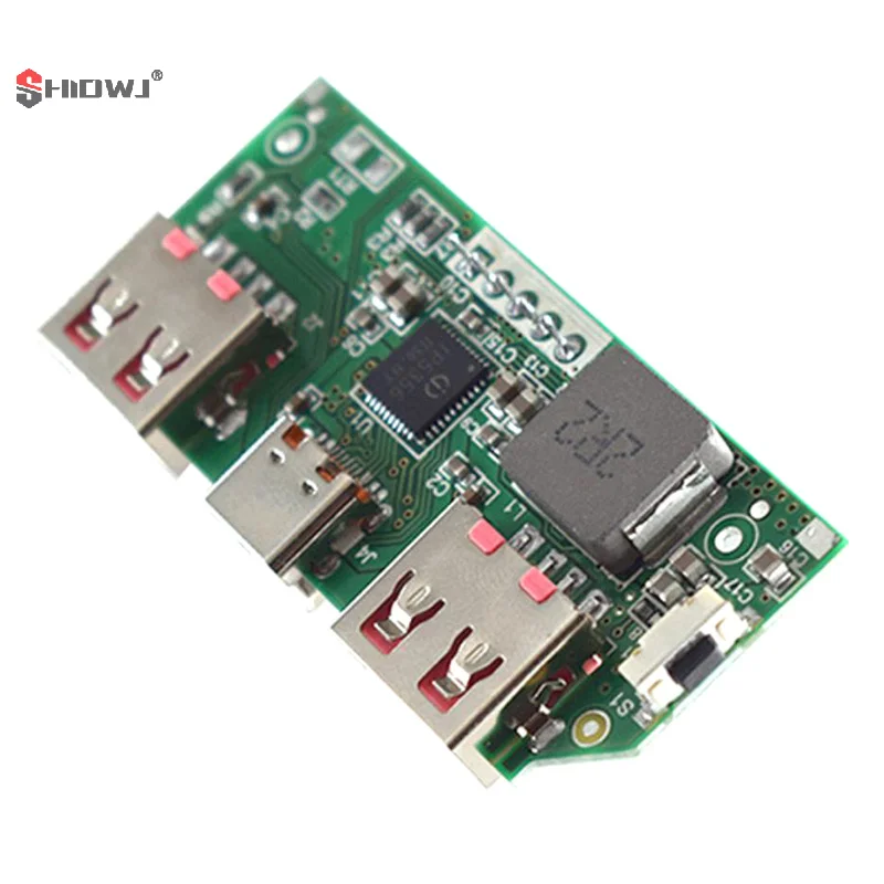 1Pc 5V 3A Lithium Battery Digital Display Fast Charging Bank Module IP5356 TYPE-C Micro USB Mobile Power Motherboard