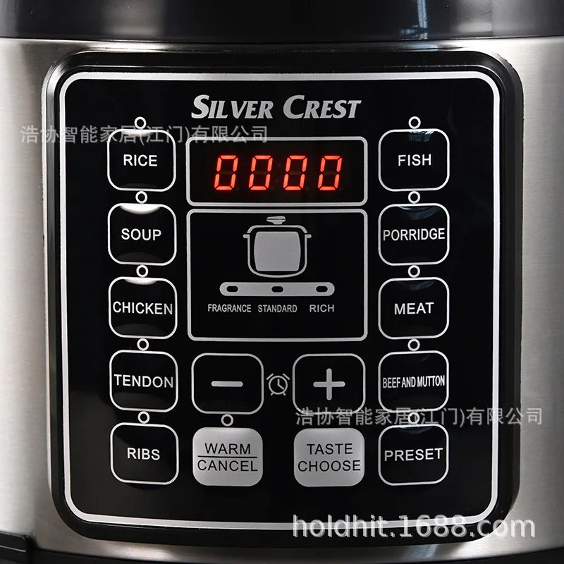 Rice cooker household wholesale 5 liters intelligent multifunctional pressure large capacity rice cooker non-stick cooker 3