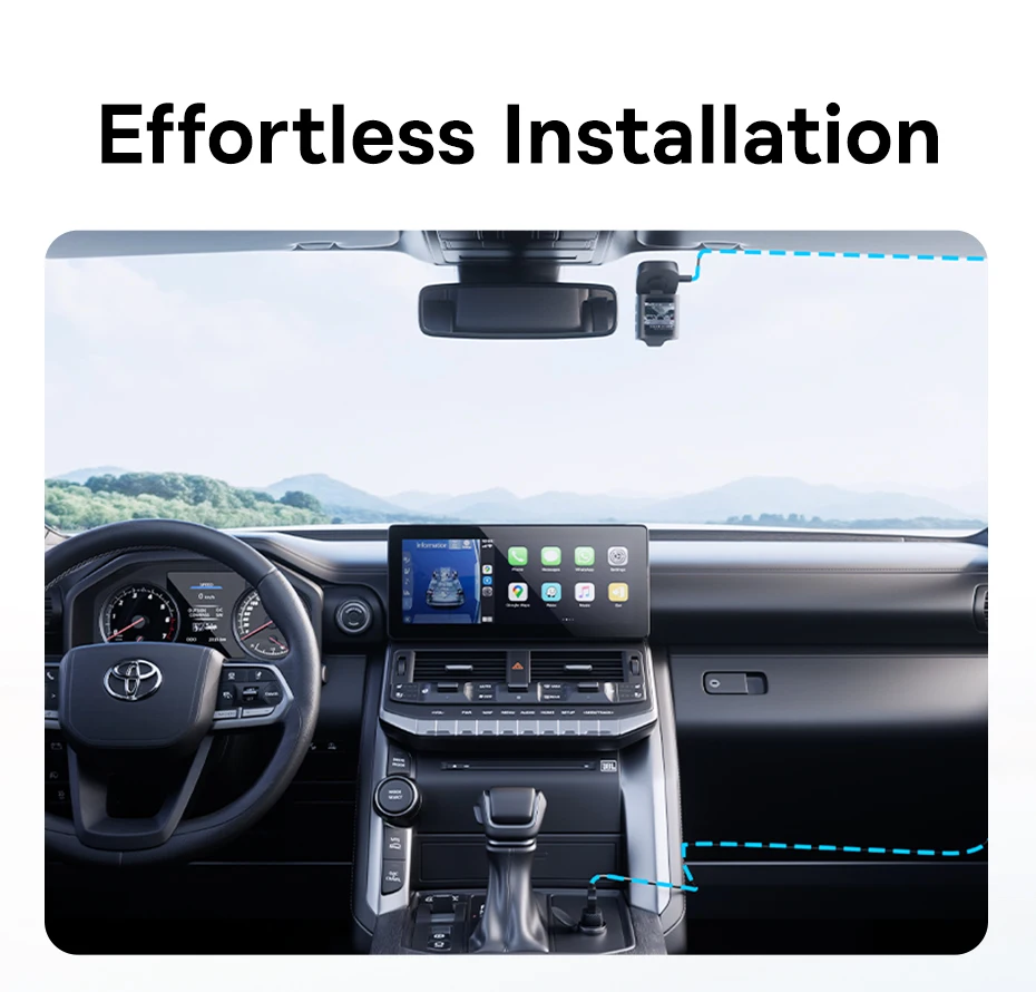 VD1 4K Dash Cam Front UHD Car Camera Night Vision Built-in GPS ADAS Car DVR 140F