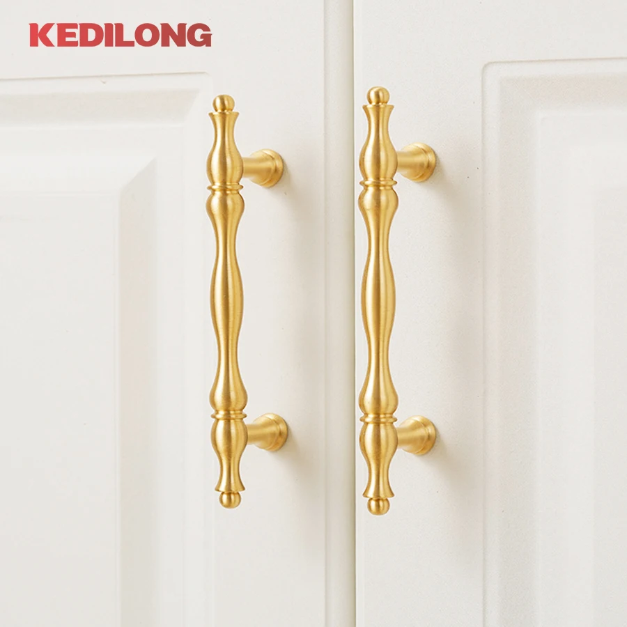 French Brass Drawer Handle 4