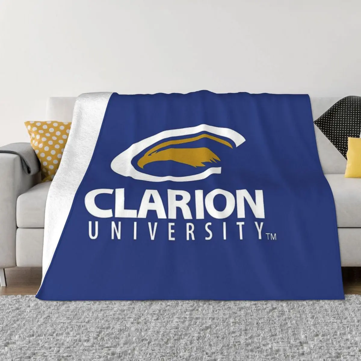 Copriletto Coperta Clarion University Of Pensiline Sul Copridivano Trapuntato Del Letto