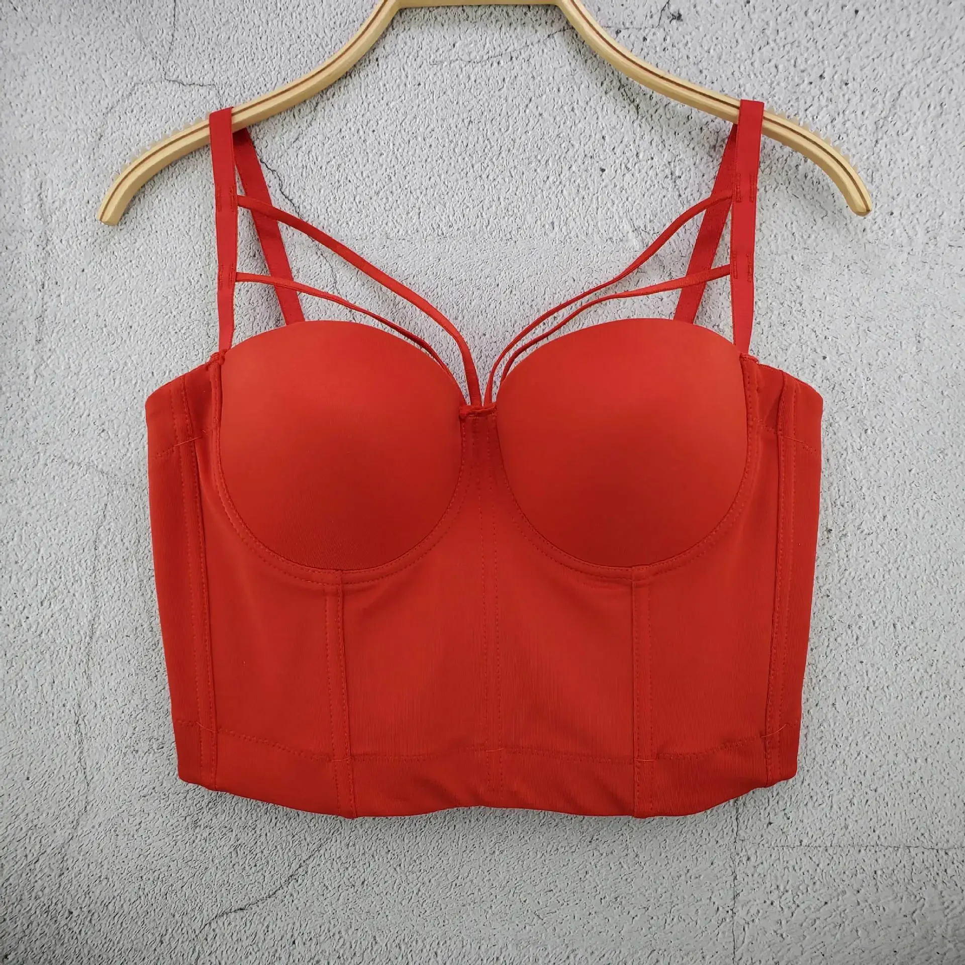 

New women's corset, women's underwear, party goth clothing, versatile tube top vest, European and American hot selling bra