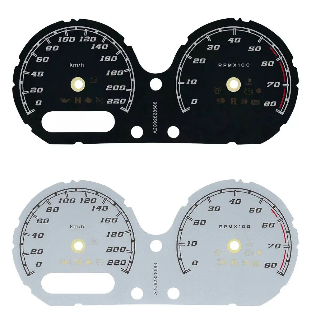 할리 로드 글라이드 울트라 로드 글라이드 계기판 다이얼 220KM/H 속도계 타코미터 페이스