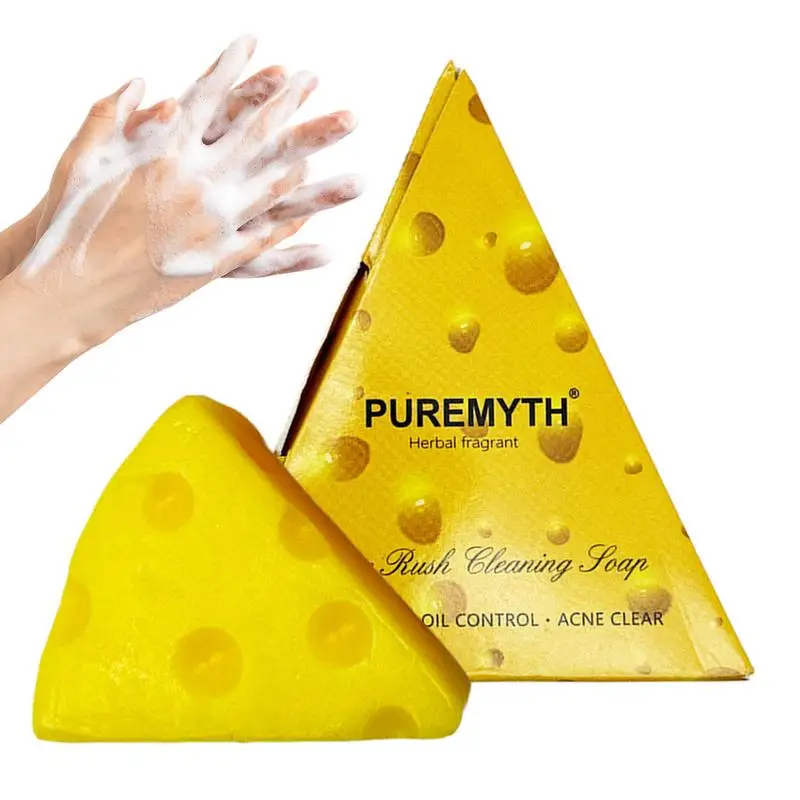 

Увлажняющее рисовое мыло с сыром и рисом, органическое мыло с контролем жирности, средство для глубокого очищения лица и тела