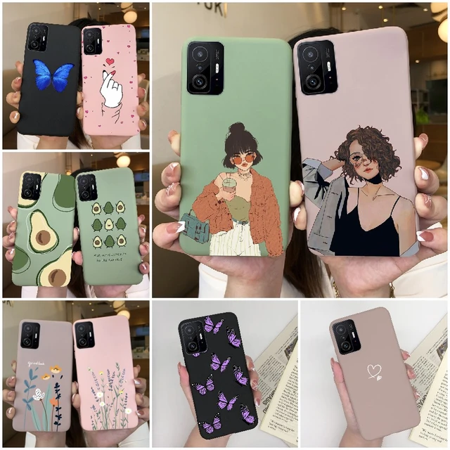 Case For Xiaomi 11T Pro Case Global clear Silicone Cover Xaomi 11 Lite 5G  NE Phone Cases Mi 11 Lite 11-T funda Xiaomi 11 T Pro - AliExpress