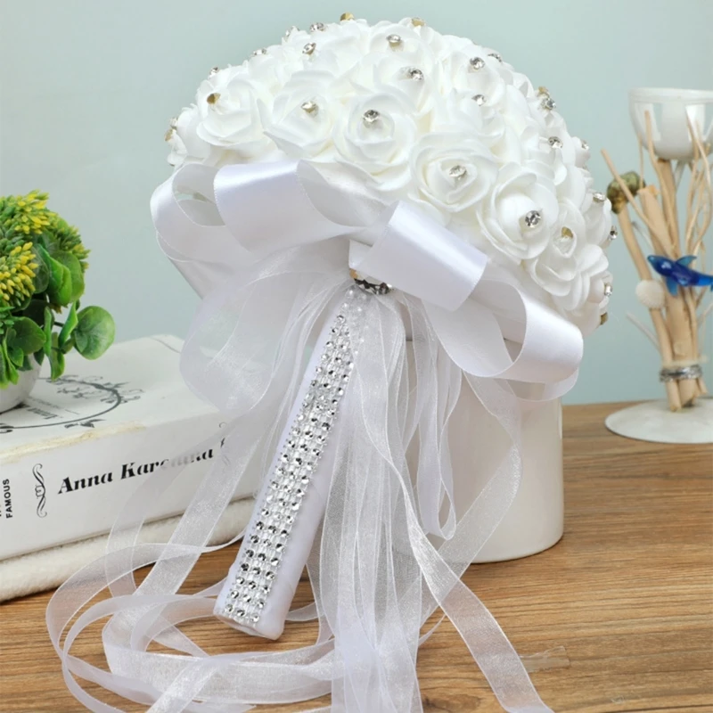 Wedding Bouquets Wedding Flower Decoration Artificial Flower Bouquet Simulation PE Foam Florals Ornament for Wedding