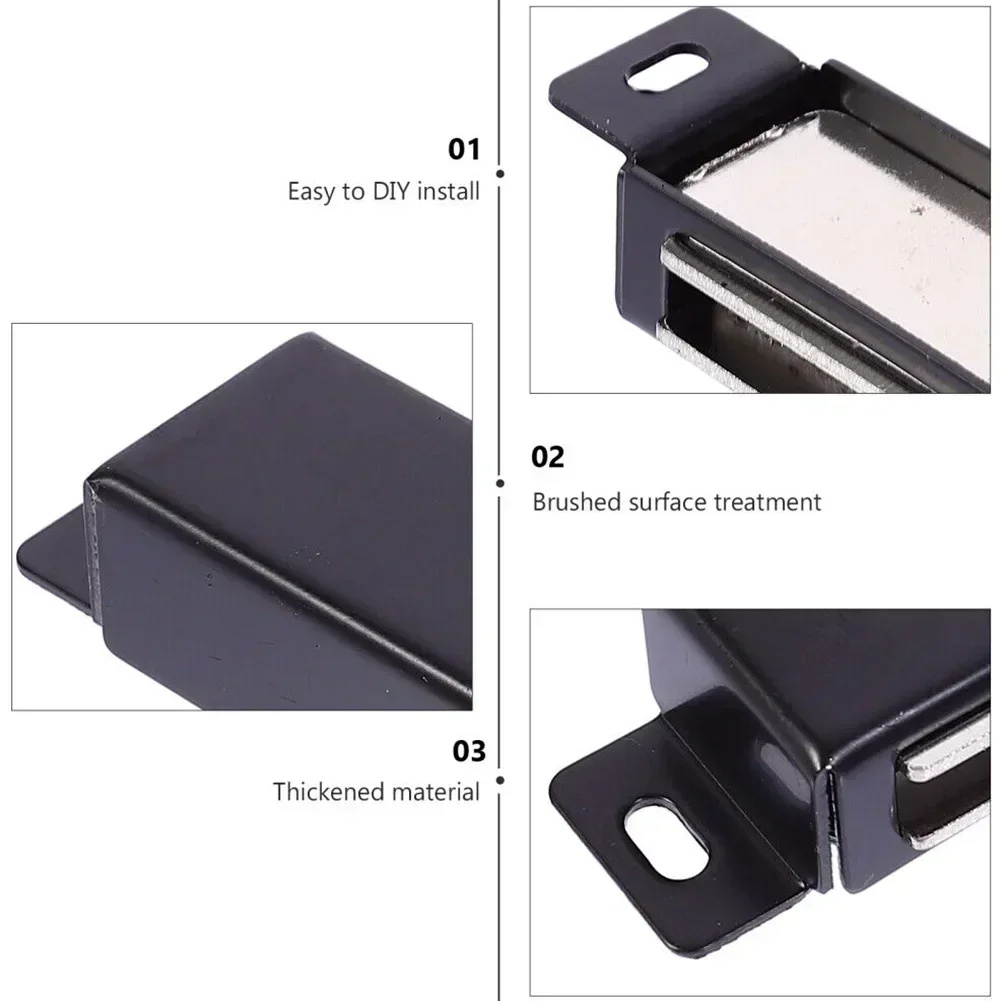 Stainless Steel Magnetic Cabinet Catches Latch Magnet Cabinet Suction Furniture Wardrobe Cupboard Strong Door magnetic cabinet catches door catches magnetic cabinet latches cabinet door latch