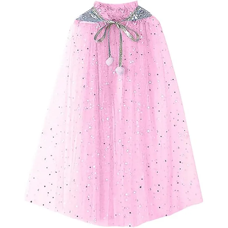 Frozen Elsa Anna Cloak Children's Princess Cloak Costume Girls Performance Prop