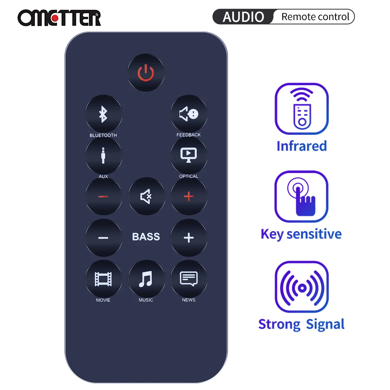 Telecomando Per Sistema Di Altoparlanti Audio Soundbar Jbl Home Cinema Sb150 2.1