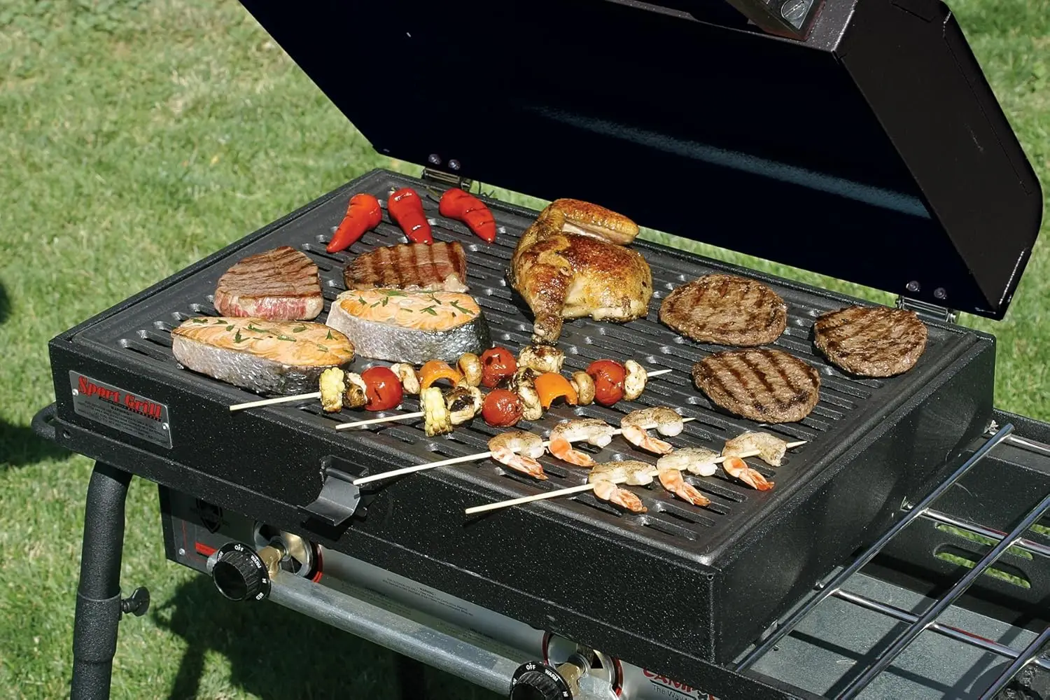 Chef Deluxe BBQ Grill Box - Outdoor Grill Box for Grill Accessories - 24" x 16" 2