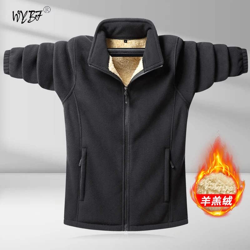 US SWAT Mens Tactical Outdoor Polar Fleece Jacket Hunting Clothes Warm Zipper Pullover Man Windproof Coat Thermal Hiking Sweater