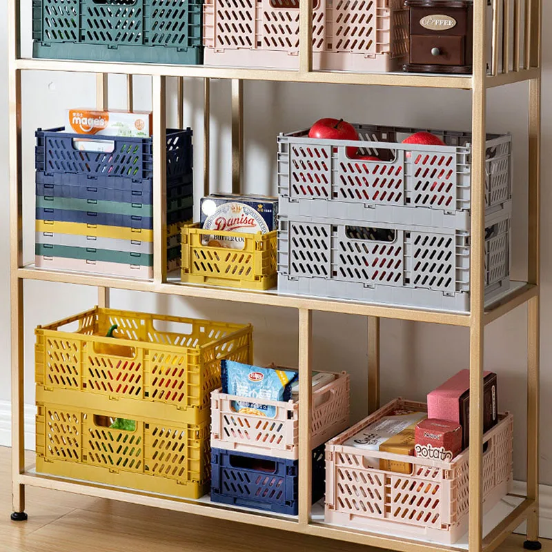 Collapsible Durable Plastic Material Versatile Organization Stylish Time-saving Multi-functional Must-have Cosmetic Storage 2