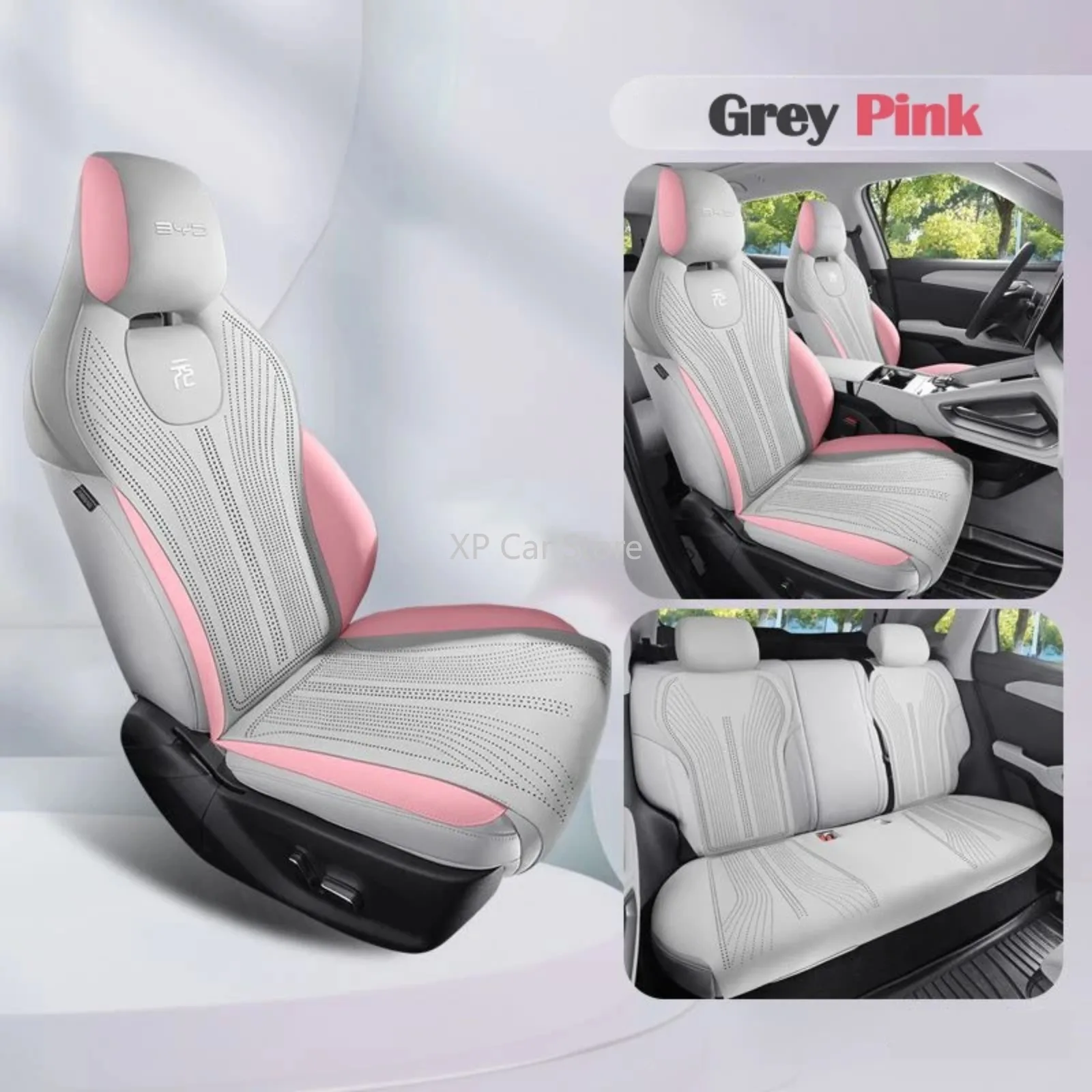 BYD 위안 UP Pro 2024 2025 사계절용 하이 오토 카시트 쿠션 커버 패드 매트 하프 패키지 시트 항공 턴 퍼