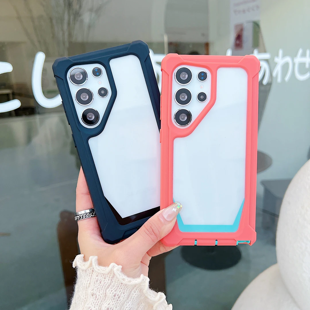 Dustproof Four-Corner Anti-Drop Sturdy Clear Shockproof Phone Case