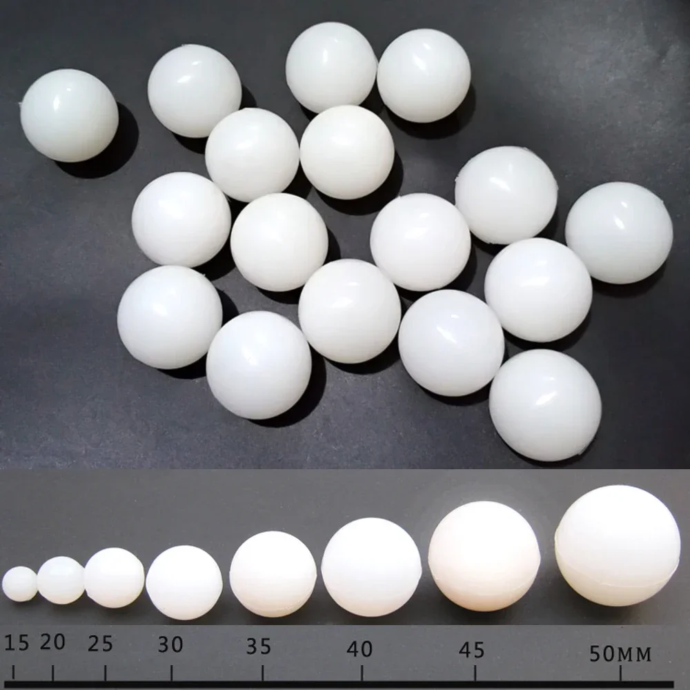 Weißer Massiver Silikon-Springball 2mm-130mm Hüpfball – Detail 2