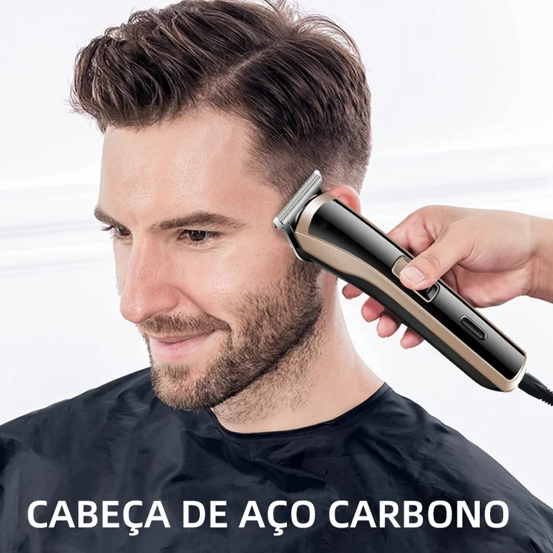 Kemei KM-418 Waterproof Hair Clipper Rechargeable Electric Barber Trimmer Professional Cordless Hair Cutting Machine For Men hair clipper,hair trimmer