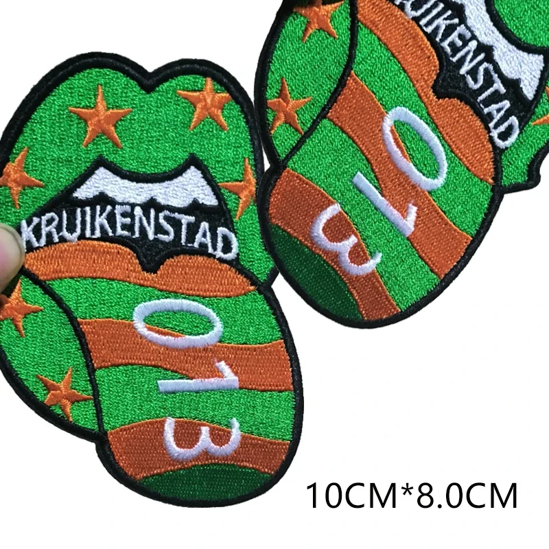 Carnival Kruikenstad Emblem Iron-On Embroidered Patch Badge