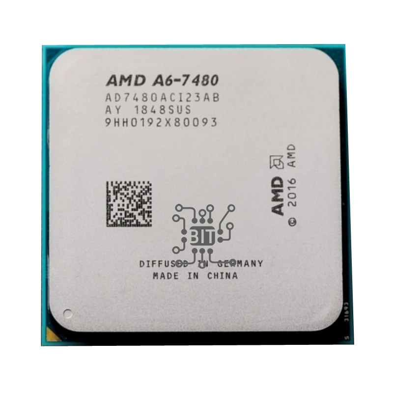 

AMD A6-Series A6 7480 3,5 GHz двухъядерный двухпоточный процессор 65W L2 = 1M Разъем FM2 +