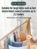 Round Spiral Sheet Hanger Household Storage Blanket Hanger Balcony Swivel Drying Rack Space Saving Stainless Steel 4