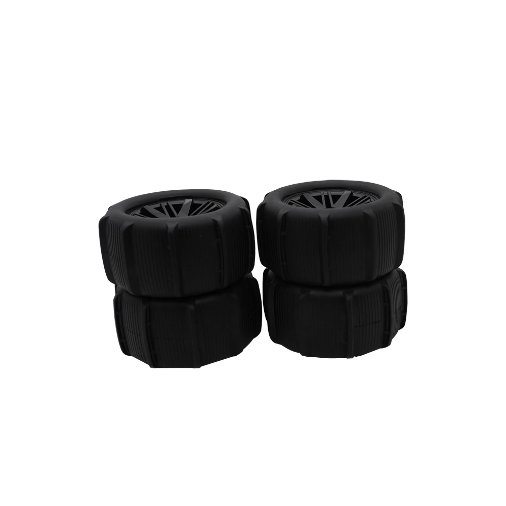 4 Teile/los 12mm Hex Monster Truck Rad Reifen für SCY 16101 Pro 16102 Pro 1:16 14210 1:14 MJX Off Road Reifen RC Auto Upgrade Teile – Detail 22