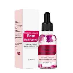 30ml Dried Rose Flower Essential Oil Hair Care Skin Care Essential Oil Natural Organic Multi-use Moisturizing Body Oil Hair Oil