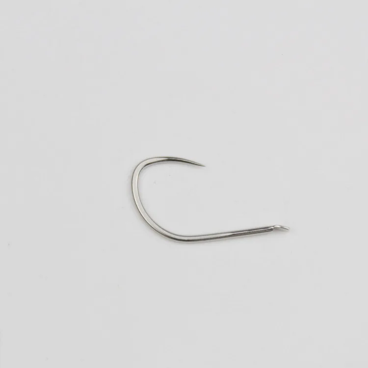 Fishing hook bulk without barbs new improved crucian carp black pit slip fish Aji angle hook