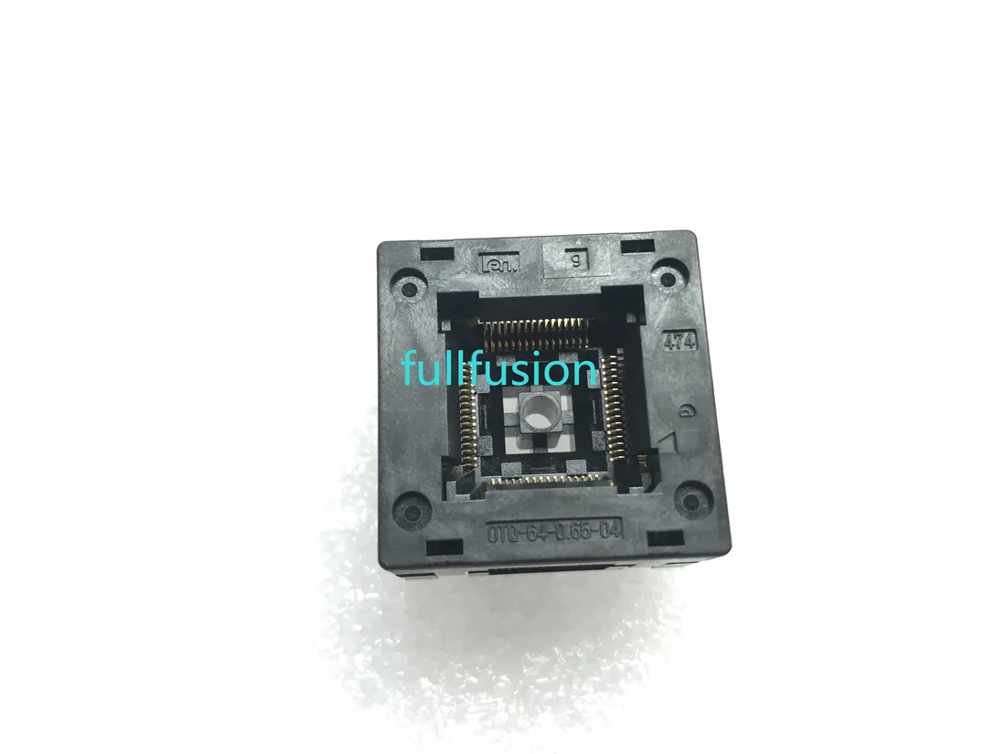 OTQ-64-0.65-04 QFP64P Enplas IC ׽Ʈ   , 0.65mm ġ Ű, ũ 12x12mm