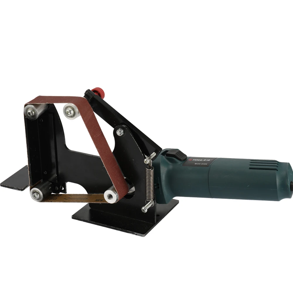 155/125 Type Angle Grinder Belt Sander Refiting Tool M14 Connector Multifunctional DIY Sanding Grinding Polishing Machine