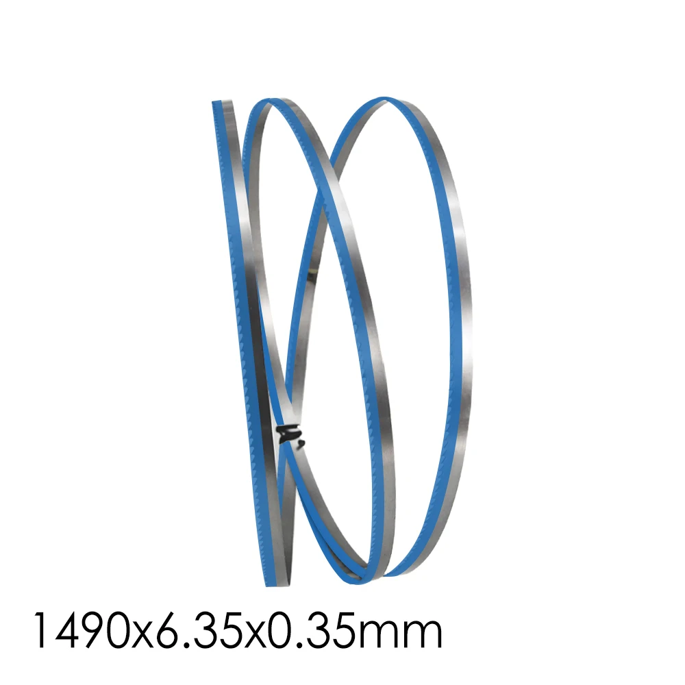 1 Pz 58-1/2 "1490Mm Lama Per Sega A Nastro 1490X6.35X0.35Mm Tpi 10 Sega A Nastro Per Scheppach Basa 1.0 Lumberjack Bs200 Accessori Per Utensili Elettr