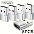 5pcs Silvery