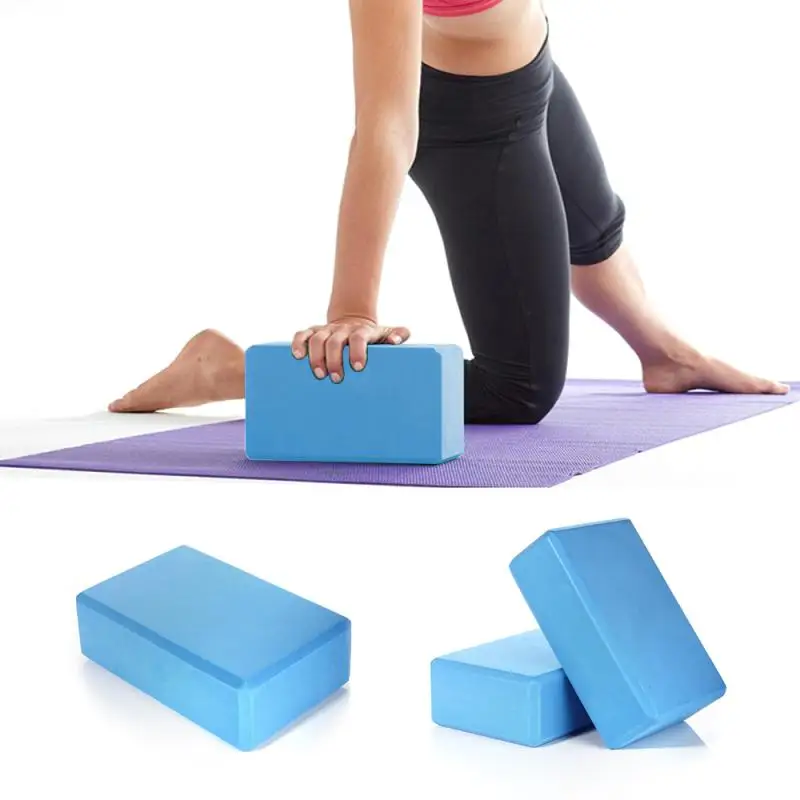 Schiuma Yoga Block Puntelli Brick Gym Pilates Yoga Column Back Exercise Bodybuilding Sport Workout Per La Casa